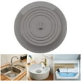 thumbnail image 2 of Naierhg 2 Pack Kitchen Sink Bathtub Stoppers Easy Installation Odor-Blocking Seal Kitchen Sink Bathtub Drain Cover Multicolor, 2 of 8