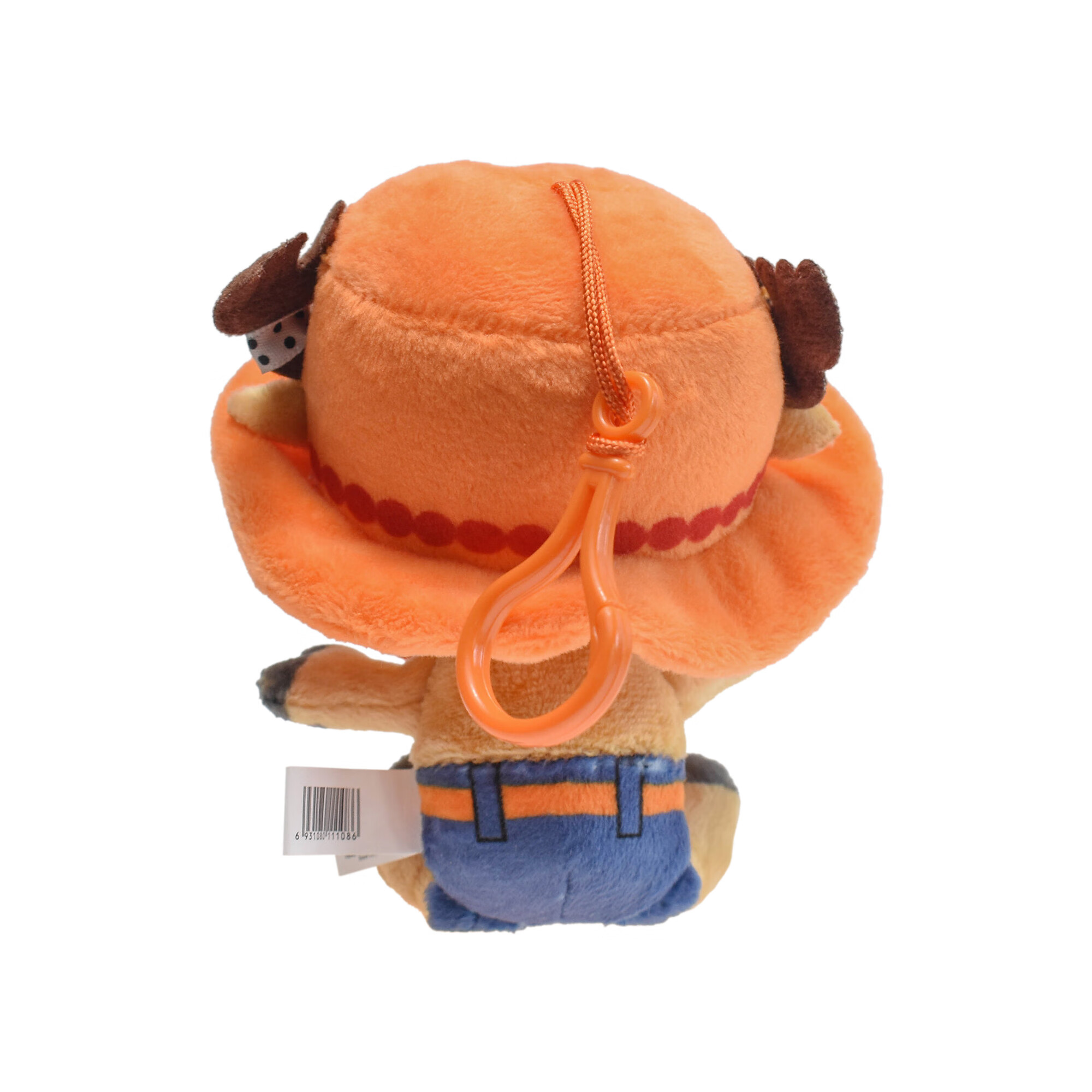 Kiptoy One Piece Plush Toy 4" Orange Hat Chopper Stuffed Animal, Game