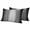 Black, variant on Outdoor Waterproof Pillow Covers Modern Blue White Gradient Decorative Throw Pillow Protectors,Pillowcase Cushion Cases for Patio Sofa Garden Couch,16x16in,Pack of 2