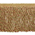 thumbnail image 1 of 5 Yard Value Pack / 6 inch Long / Brick Dust, Alpine Green, Light Gold, Maize Bullion Fringe Trim / Style# BFMLT6 / Color: Carnival - PRA2B (15 Ft / 4.6 Meters), 1 of 1
