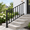 Black-4 Feet-Stair, variant on 36 In X 4 Ft Modular Black Stainless Steel Deck Railing Kit