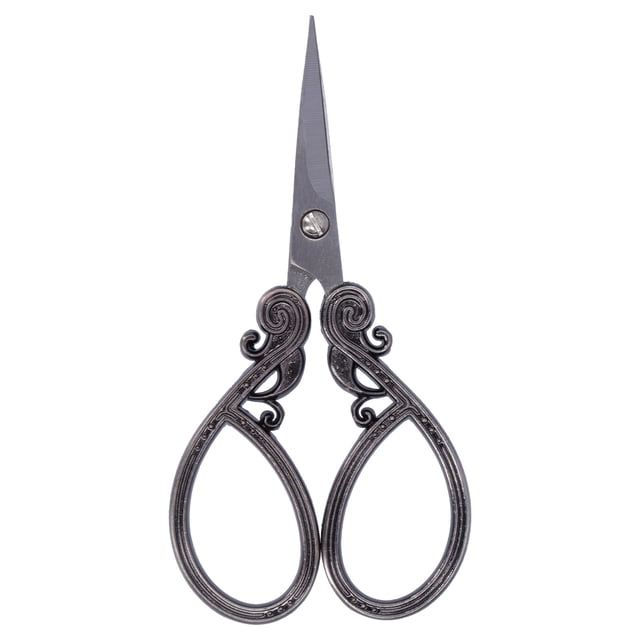Scissors, Practical Small Scissors Retro Scissors For Embroidery For DIY For Sewing Antique Copper,Silver Gray,Bronze