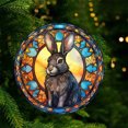 thumbnail image 4 of Easter Rabbit Acrylic Window Pendant Window Hangings Bedroom Window Background Wall Decoration Accessories,Easter Gifts, 4 of 6