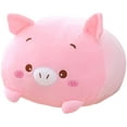 thumbnail image 5 of 8 inch Cute Pink Pig Plush Stuffed Animal Cylindrical Body Pillow,Super Soft Cartoon Hugging Toy Gifts for Bedding, Kids Sleeping Kawaii Pillow, 5 of 6