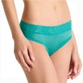 thumbnail image 2 of Ambrielle Lace-Trim Cheeky Everyday Panty - Viridian Green - Ladies Small, 2 of 3
