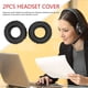 thumbnail image 2 of Almohadilla para auriculares JZF-326 2 almohadillas de repuesto de cuero proteico para SONY MDR-XB500 JShteea Nuevo, 2 of 7