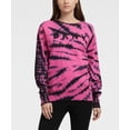 thumbnail image 3 of DKNY Sport Womens Logo Tie-Dye Sweatshirt, 3 of 3