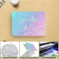 thumbnail image 4 of Pattern Case for MacBook 12 inch 2017 2016 2015 A1534 with Retina Display,Matte Frosted Plastic Laptop Hard Shell Case Protective Cover for MacBook 12" A1534,Spots, 4 of 7