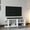 White, variant on Entertainment Center with Ample Shelves and Sturdy Legs for 70 - 79 Inch TV in Living Room