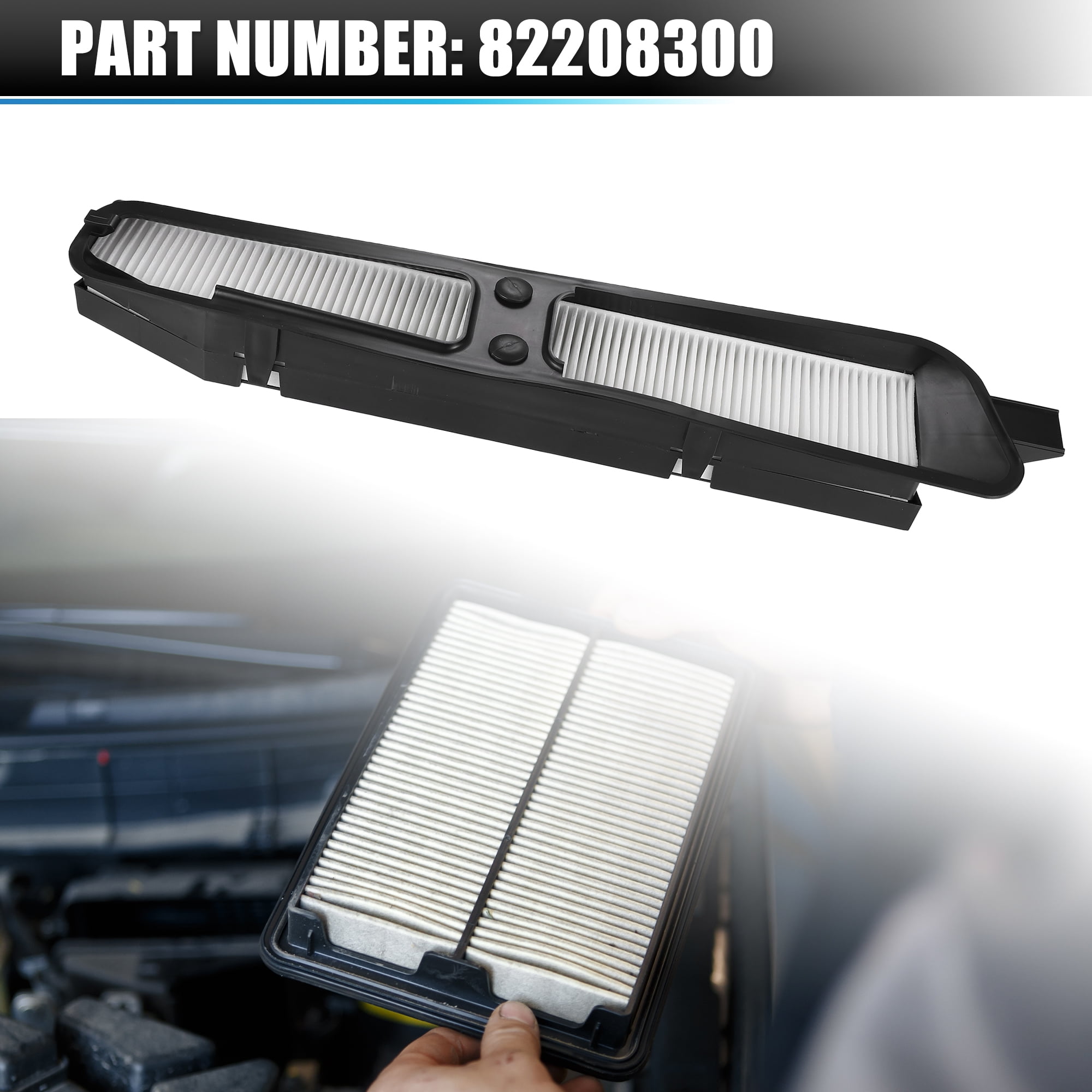 Unique Bargains Car Cabin Air Filter and Housing Kit for Jeep Grand Cherokee 1999-2010