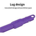 thumbnail image 3 of maskred ''''s Kitchen Multifunctional Heat-resistant Eggbeater Kitchen PP Egg Clip purple, 3 of 6