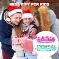 thumbnail image 5 of 2 sets Colorful Stackable Bead Rope Bracelets Braided Friendship Bracelet Adjustable Party for Teen Girl, 5 of 5