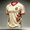 Beige, variant on Mexican Soccer Fan Jersey – Green & White Graphic Tee, V‑Neck Breathable Athletic Top for Match Day, S-XXL Green XXL