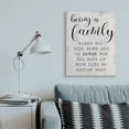 thumbnail image 2 of Stupell Industries Family is Being Loved Phrase Motivational Home Sentiments Canvas Wall Art Design by Daphne Polselli, 30" x 40", 2 of 4