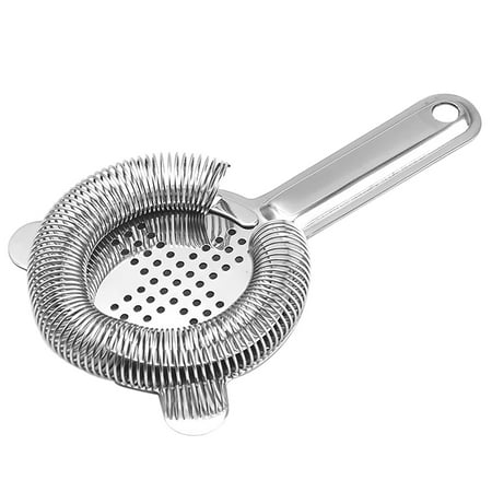

Home Easy Clean Stainless Steel Cocktail Strainer Drink Practical Ice Filter Mixologist Kitchen Bar Tool Wine Accessories