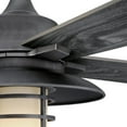 thumbnail image 2 of Westinghouse Lighting  Porto 52-Inch Indoor 4-Blade Indoor Ceiling Fan, Dimmable LED Light Fixture Distressed Aluminum, 2 of 11