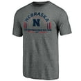 thumbnail image 2 of Men's Heathered Gray Nebraska Huskers Team Freedom Tri-Blend T-Shirt, 2 of 3