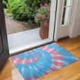thumbnail image 2 of Colorful Tie Dye Pattern Door Rugs,Washable Non Slip Door Mats Indoor,Decorative Door Mats,Entry Mat Indoor for Entrance,Bedroom,Kitchen,Bathroom,17"x30", 2 of 6