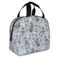 thumbnail image 2 of Pofeuu Winter Gnome And Snowman Print Lunch Bag Lunch Box Insulated Lunch Bag Adult Lunch Box for Men and Women, 2 of 8