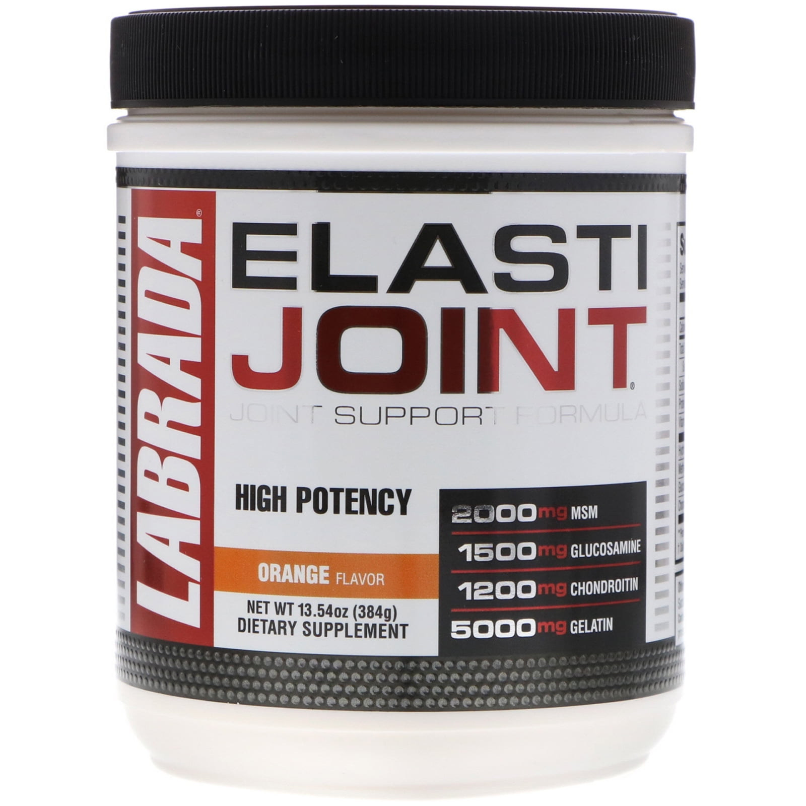 Labrada Nutrition ElastiJoint, Joint Support Formula, Orange Flavor, 13 ...