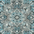 thumbnail image 5 of SAFAVIEH Skyler Boniface Floral Area Rug, Blue/Ivory, 8' x 10', 5 of 6