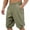 Army Green, variant on Men’s Pirate Shorts Medieval Viking Navigator Renaissance Banded Pants Gothic Linen Costume Shorts Navy L