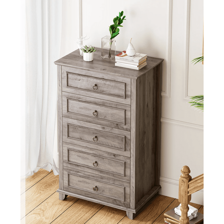 Tall dresser 5 2024 drawer storage chest
