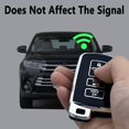thumbnail image 6 of Key Fob Cover Compatible with Toyota Highlander Camry RAV4 Corolla Tocoma Tundra 4Runner Sequoia Keychain Case Holder Protector,Black, 6 of 7