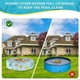thumbnail image 3 of Funda redonda para piscina 5,3 pies azul - cubierta impermeable y impermeable y plegable para jacuzzi de spa con cordones elásticos, tela de poliéster resistente para piscinas hinchables al aire, 3 of 9