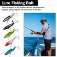 thumbnail image 2 of Propeller Fishing Lure Floating Hard Bait with Rotating Tail, 3.94 Inch Topwater Pencil Lure for Bass, Pike & Predatory Fish, Durable Plastic, 2 of 8