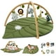 thumbnail image 1 of Agenda Blissful de Baby Play Gym con forma de hoja grande con 6 juguetes, 1 of 7
