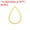 Gold Tone, variant on 50 Pack Water Drop Earring Beading Hoop, 11x16mm Open Beading Hoop, Gold Tone