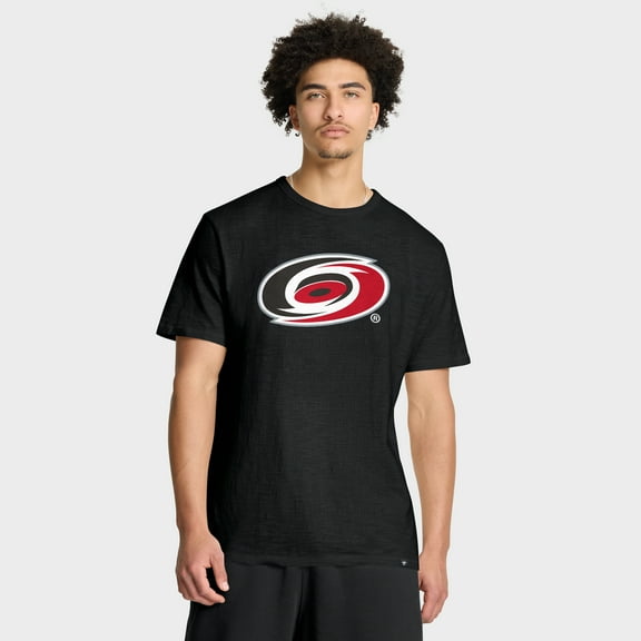Men's Fanatics Black Carolina Hurricanes Stadium Slub T-Shirt