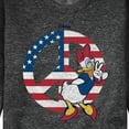 thumbnail image 3 of Disney - Americana - Daisy Peace - Men's Crew Neck Fleece Pullover, 3 of 5