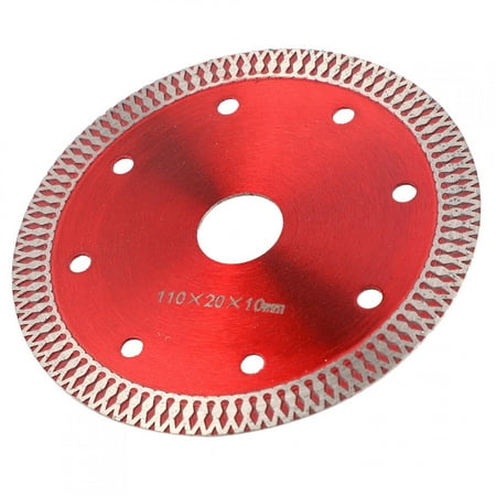 

Ceramic Cutting Wheel Blade Wheel High Reliability Ceramic Saw Blade Red Saw 110x20x10mm Cutting Disc Ceramics For Home Decoration