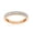 Pink, variant on La Joya 1/10 CTW Lab Grown Womens Diamond Rings | Real 10K Yellow Gold Filigree Diamond Bands | Size 5.5