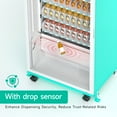 thumbnail image 5 of Large 60 Slots Snack Drink Commercial Vending Machine with Card Reader, NFC Cashless Payment Drink Vending Machine for Malls, Offices, Wide Variety Snack Beverage Sales, 5 of 12