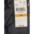 thumbnail image 3 of Island Escape Women's Skirt High-Waist Swim Bottom Separates (Black, 16W) New with box/tags, 3 of 3