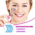 thumbnail image 2 of Eyelash Curler Refills Flexible Replacement Pads Rubber Solid Fine Workmanship Heavy-duty Practical Replace the Adhesive Strip Blue (Four), 2 of 4