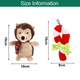 thumbnail image 2 of Juguetes navideños para perros de peluche - Juguetes masticables rellenos Juego de juguetes interactivos para cachorros para mascotas pequeñas y medianas, 2 of 5
