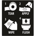 thumbnail image 6 of Refresh Liquid Wipe Toilet Paper Foam – Flushable Wet Wipe Alternative, Cleanses & Soothes with Witch Hazel & Aloe, Eco-Friendly, Septic & Plumbing Safe, 50 ml (1.69 oz) 3 Pack, 6 of 8