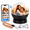 Black, variant on Memory Orb, WiFi Crystal Photo and Video Display Sphere with App Control