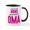 White/Black Inside, variant on CafePress - BEST MOMS GET PROMOTED TO OMA Mugs - 11 oz Ceramic Mug - Novelty Coffee Tea Cup