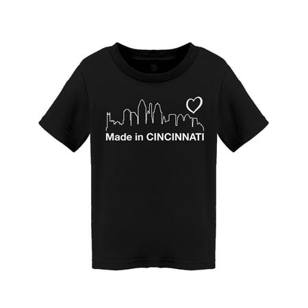 

Made In Cincinnati. T-Shirt Toddler -Smartprints Designs 4 Toddler