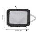 thumbnail image 2 of Unique Bargains 1 Pc Mesh Packing Cube for Luggage 11.81"x4.72"x14.96" Black, 2 of 6
