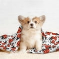 thumbnail image 4 of Pofeuu Red Ladybugs Print Puppy Blanket,Dog Blankets,Pet Blanket Cozy Cat Blankets for Indoor Cats, Fuzzy Pet Blanket for Kitten Doggy Dog Blankets-Large, 4 of 8