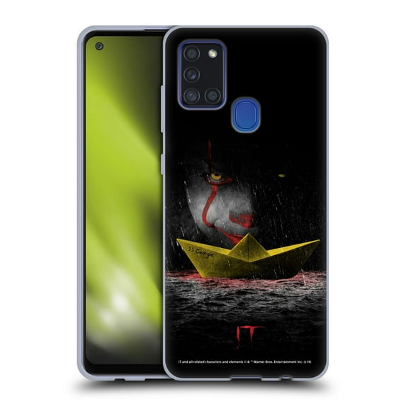 Head Case Designs Officially Licensed IT Movie Graphics Pennywise 2 Soft Gel Case Compatible with Samsung Galaxy A21s (2020)