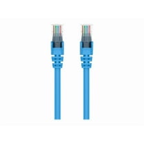 Belkin 20ft CAT6 Ethernet Patch Cable Snagless, RJ45, M/M, Blue - Patch cable - RJ-45 (M) to RJ-45 (M) - 20 ft - UTP - CAT 6 - molded, snagless - blue - for Omniview SMB 1x16, SMB 1x8; OmniView SMB CAT5 KVM Switch