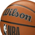 thumbnail image 6 of Wilson NBA DRV Plus Outdoor Basketball, Brown, 27.5 in., 6 of 6