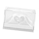 thumbnail image 5 of Estatua de manos de corazón para Valentín, decoración de mesa, cubo de cristal, obra de arte decorativa, centro de mesa, figura de arte moderno, r, 5 of 9